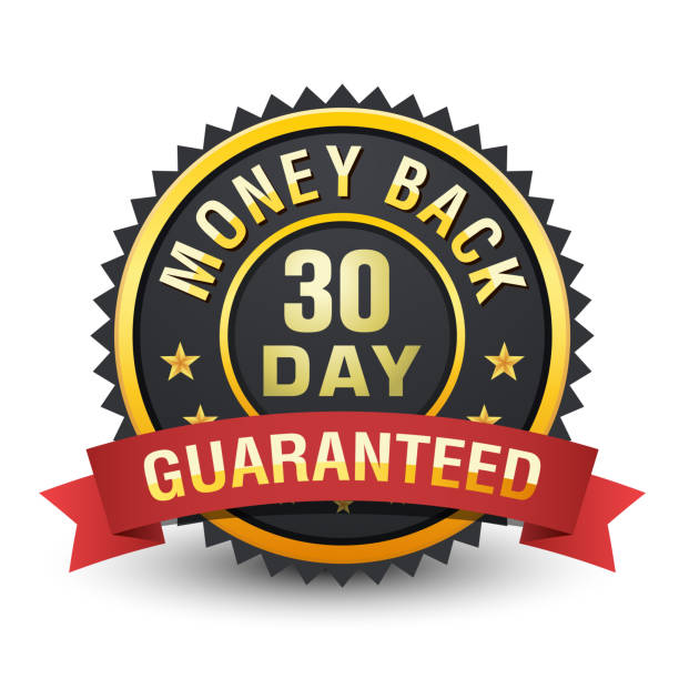 30 DAY MONEY BACK GUARANTEED badge will ensure that within this time period if anything bad happens or you are not satisfy by the product or service you can have your refund instant.